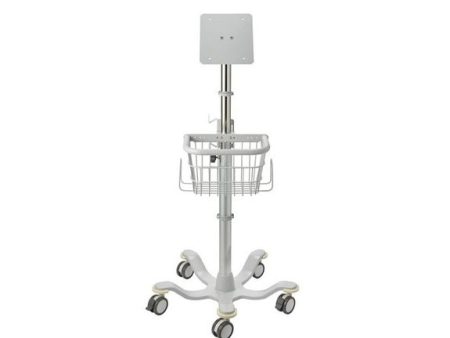 BiWaze Rolling Cart w  Mounting Plate and Basket Online now