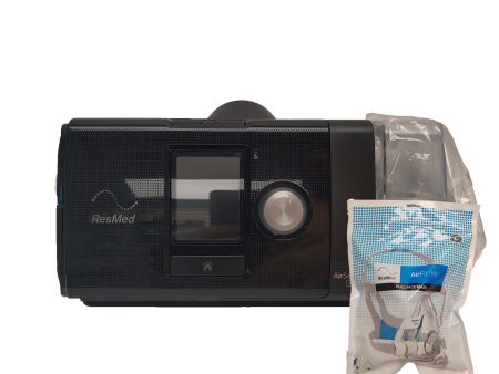 ResMed AirSense 10 AutoSet CPAP Bundle w ClimateLine Tubing & AirFit F20 on Sale