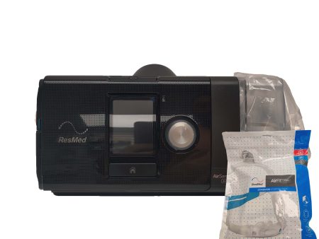 ResMed AirSense 10 AutoSet CPAP Bundle w ClimateLine Tubing & AirFit P30i For Cheap