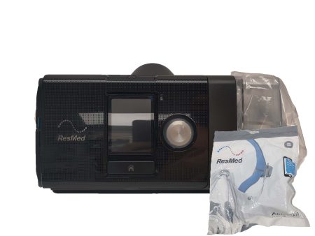 ResMed AirSense 10 AutoSet CPAP Bundle w ClimateLine Tubing & AirFit F10 Online Hot Sale