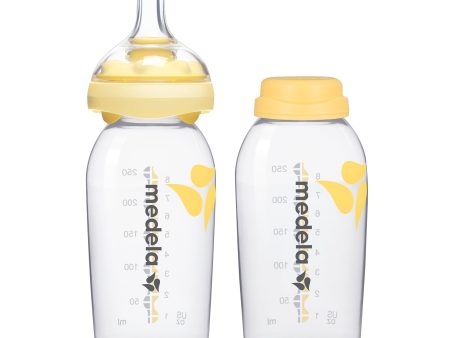 Medela Calma Nipple and Collection Bottle Set, 8 oz Bottles Online Sale