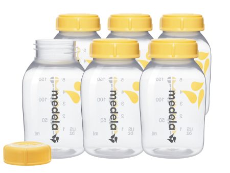 Medela Breast Milk Storage Bottles 5oz, 6 pack Supply