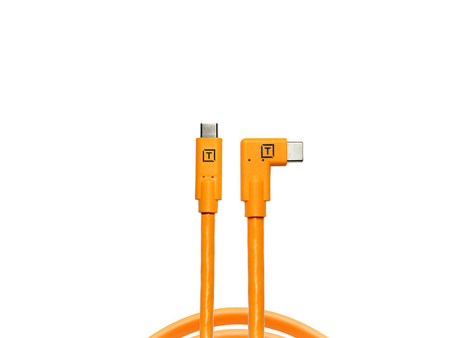 Tether Tools TetherPro USB Type-C Male to USB Type-C Male Cable - 15 , Orange Online now