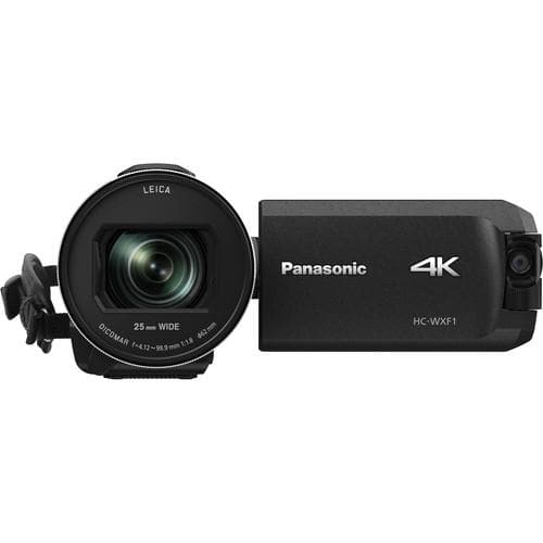 Panasonic HC-WXF1 4K UHD Camcorder with Twin & Multi-Cam Capture Supply