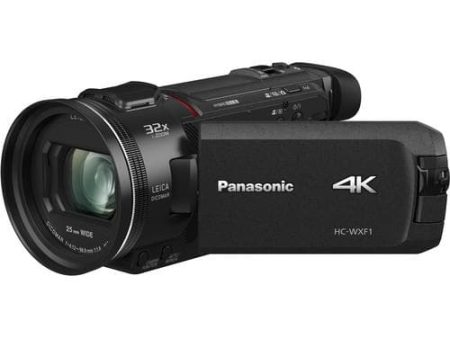 Panasonic HC-WXF1 4K UHD Camcorder with Twin & Multi-Cam Capture Supply