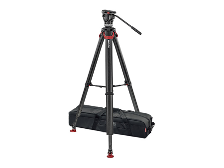 Sachtler ACE XL Tripod System with FT 75 Legs & Mid-Level Spreader (75mm Bowl) For Sale