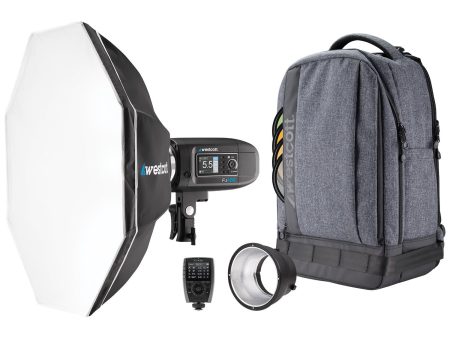 Westcott FJ400 Strobe 1-Light Backpack Kit with FJ-X3m Universal Wireless Trigger on Sale