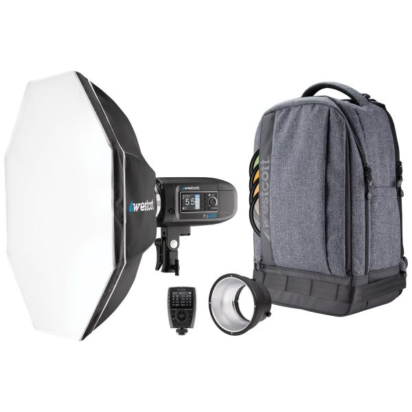 Westcott FJ400 Strobe 1-Light Backpack Kit with FJ-X3m Universal Wireless Trigger on Sale