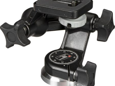 Manfrotto 056 3-Way, Pan-and-Tilt Head with 1 4 -20 Mount - OPEN BOX Supply