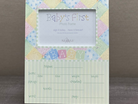 Malden Baby s First Photo frame - 4x6 For Cheap