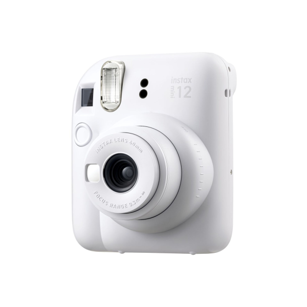 FUJIFILM INSTAX MINI 12 Instant Film Camera (Clay White) For Sale