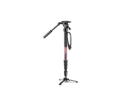 Manfrotto MVMELMIIA4LIVE Element MII Video Monopod Aluminium Kit with Fluid Head Online Hot Sale