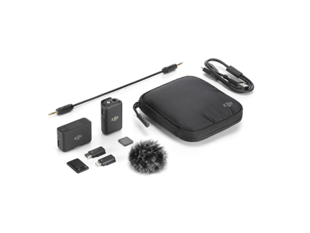 DJI Mic Compact Digital Wireless Microphone System Recorder for Camera & Smartphone (2.4 GHz) Discount