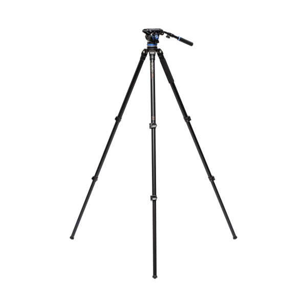 Benro A373F Aluminum Single-Tube Tripod with S6Pro Fluid Video Head on Sale