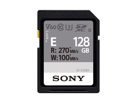 Sony E Series UHS-II SDXC Memory Card - 128 GB Cheap