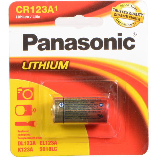 Panasonic CR123A Lithium Battery (3V) Hot on Sale