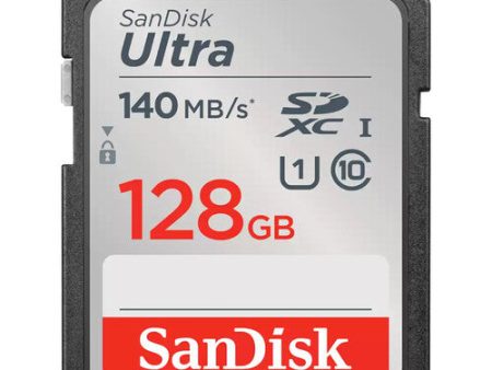 SanDisk 128GB Ultra UHS-I SDXC Memory Card Online now