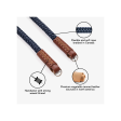 Fab  F8 strap - Blue rope, brown leather - Size XL (55 ) Online