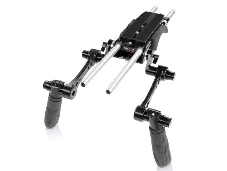 SHAPE Compact Revolt Shoulder Baseplate with Handgrips (Black) Online Hot Sale