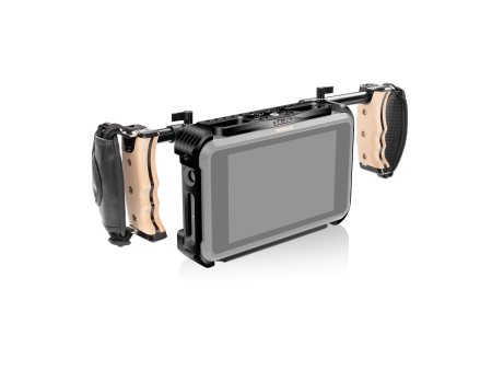 SHAPE Dual Wooden Handle Cage for Atomos Shogun 7 Monitor For Sale