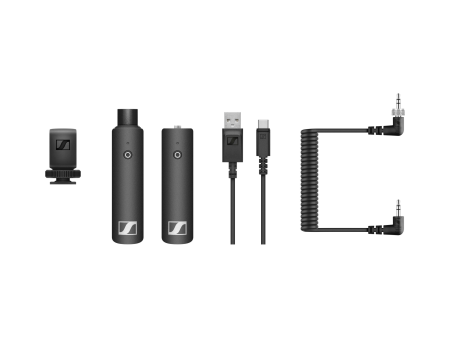 Sennheiser XSW-D PORTABLE INTERVIEW SET Digital Camera-Mount Wireless Plug-On Microphone System with No Mic (2.4 GHz) on Sale