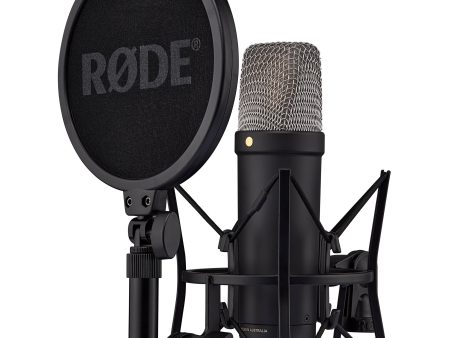 RODE NT1 5th Generation Large-Diaphragm Cardioid Condenser XLR USB Microphone - Black For Cheap