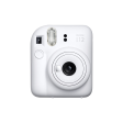 FUJIFILM INSTAX MINI 12 Instant Film Camera (Clay White) For Sale