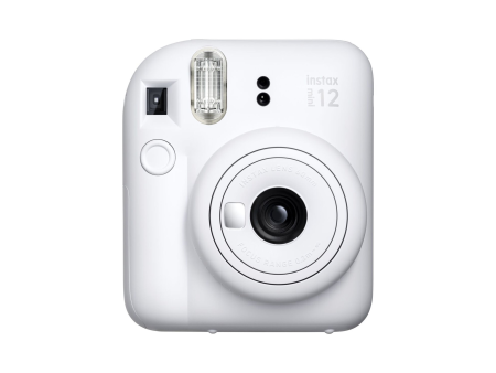 FUJIFILM INSTAX MINI 12 Instant Film Camera (Clay White) For Sale