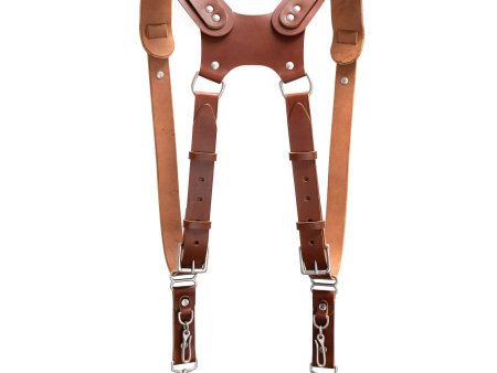 Fab  F22 harness - Brown leather - Size XL Cheap