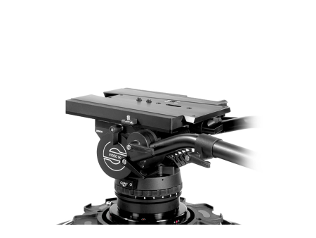 Sachtler VIDEO 90 FB Fluid Head (Flat Base) - Supports 0-255 lbs For Sale