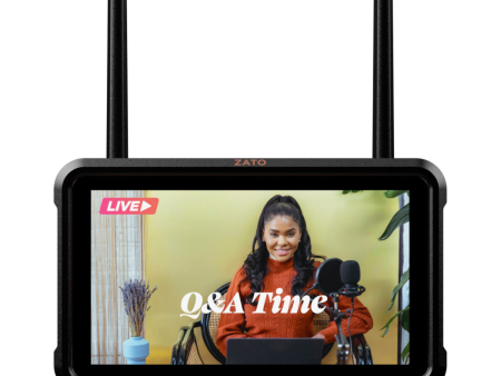 Atomos ZATO CONNECT 5.2  Network-Connected Video Monitor & Recorder 1080p60 Sale