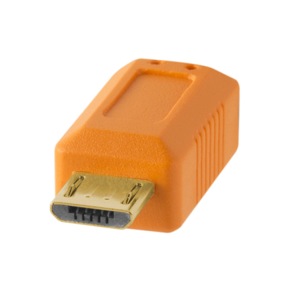 Tether Tools TetherPro USB 2.0 A Male to Micro-B 5-Pin Cable (15 , Orange) Fashion