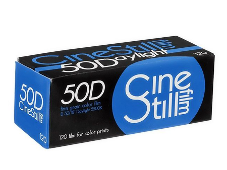 CineStill 50daylight Fine Grain Color Negative Film, Iso 50 120 Roll For Sale