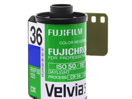 FUJIFILM Fujichrome Velvia 50 Professional RVP 50 Color Transparency Film 120 Roll Film - 1 roll on Sale