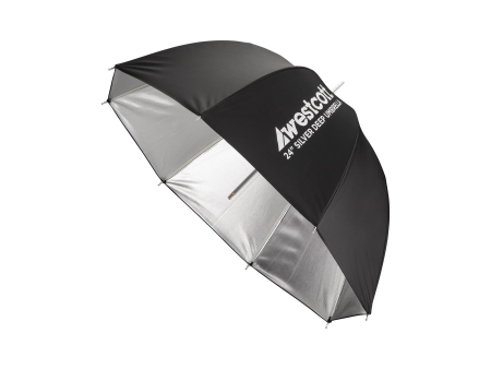 Westcott Deep Umbrella - Silver Bounce (24 ) Discount