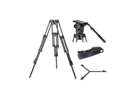 Sachtler Video 18 S2 Head System with ENG 2D Aluminum Tripod & Ground Spreader Cheap