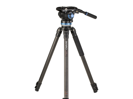 Benro C373F Carbon Fiber Single-Tube Tripod with S8Pro Fluid Video Head Discount