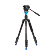 Benro Aero 2 PRO Aluminum Travel Video Tripod with Flip Locks Hot on Sale