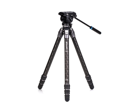 Benro Tortoise Carbon Fiber 3 Series Tripod System with S4Pro Video Head Discount