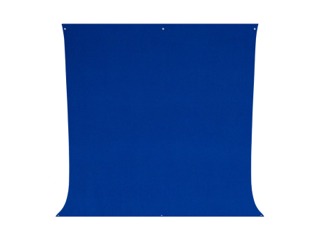 Westcott Wrinkle-Resistant Backdrop - Chroma-Key Blue (9  x 10 ) For Discount