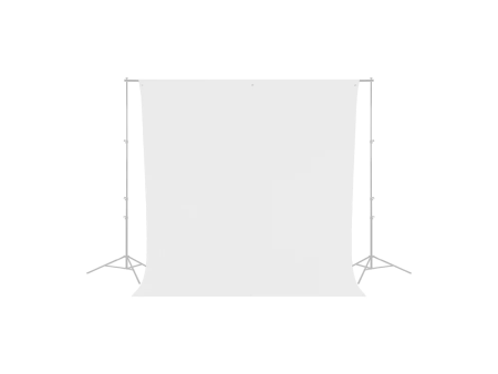 Westcott Wrinkle-Resistant Backdrop - High-Key White (9  x 10 ) Cheap