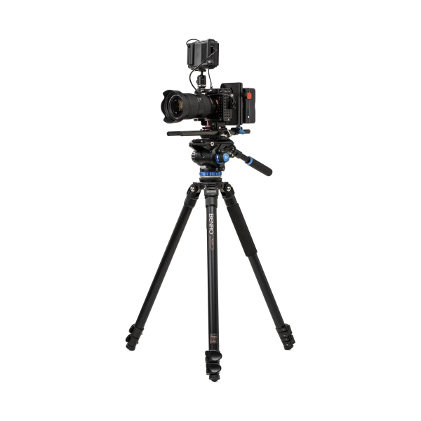 Benro A373F Aluminum Single-Tube Tripod with S6Pro Fluid Video Head on Sale