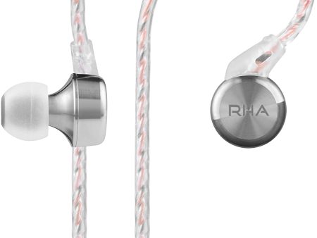 RHA CL750 Ultra Wide Band High Resolution High Impedance Earphones Aluminum Cheap