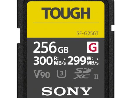 Sony SF-G TOUGH Series UHS-II SDXC Memory Card - 256GB Cheap