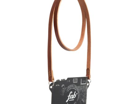 Fab  F4 strap - Brown leather - Size M-L (47 ) For Discount