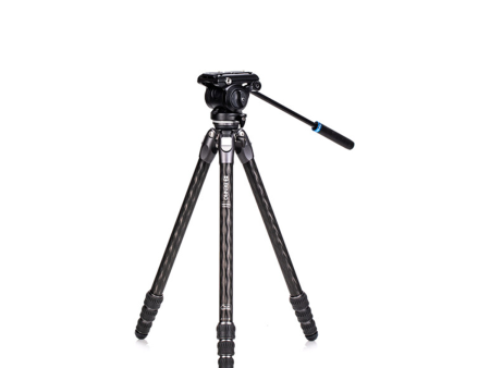 Benro Tortoise Carbon Fiber 2 Series Tripod System with S4Pro Video Head Discount