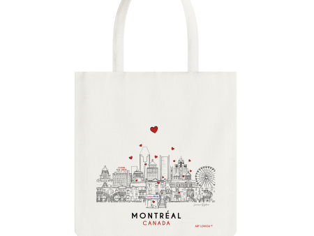 Tote Bag Montreal by @ArtLoviou For Cheap