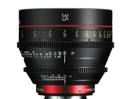 Canon CN-E 35mm T1.5 L F Cinema Prime Lens (EF Mount) Online Sale