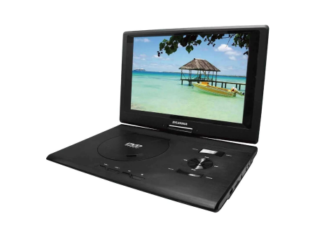 Sylvania 13.3  Swivel Portable Dvd Player For Cheap