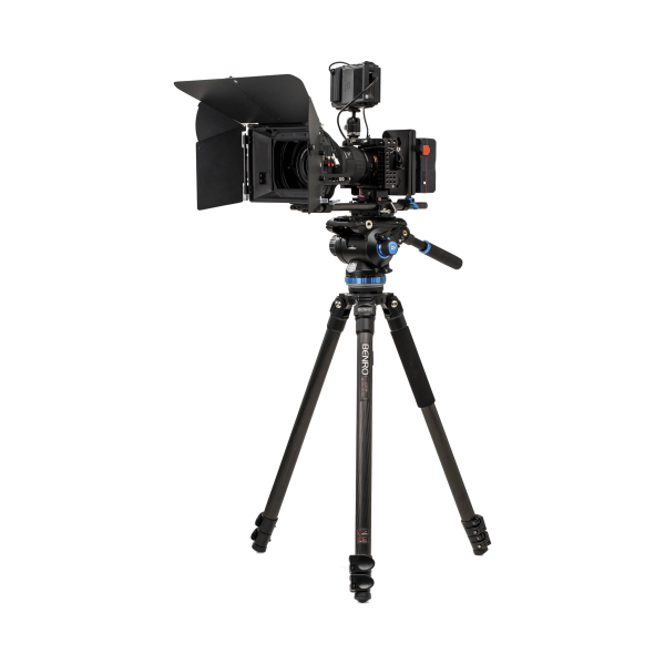 Benro C373F Carbon Fiber Single-Tube Tripod with S8Pro Fluid Video Head Discount